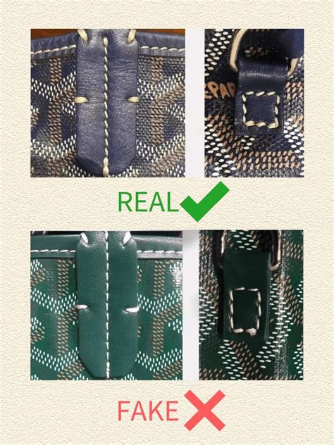 goyard how to spot a fake|authentic goyard wallet.